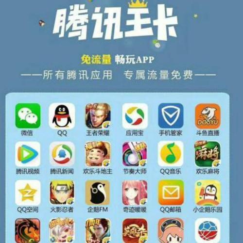 腾讯大王卡免流软件大全，这些APP不用担心流量